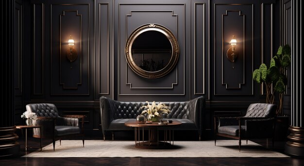 Eleganckie detale w domu – jak czarne akcesoria dodają charakteru wnętrzom